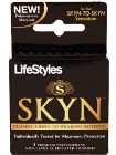 Lifestyles Skyn Non-Latex Condoms - 3 Pack
