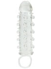 Stud Extender Clear with Support Ring