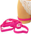 Garter Pink Neon (4 Pack) (One Size)