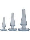 Crystal Jellies Anal Initiation Kit Clear