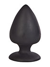Plump Plug Black Silicone