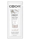 Coochy Shave Cream Au Natural 15ml Foil Packet