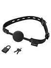 Sincerely Locking Lace Silicone Ball Gag