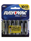 Alkaline Batteries 6 Pack AA